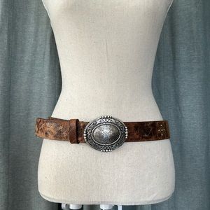 Justin Leather Belt